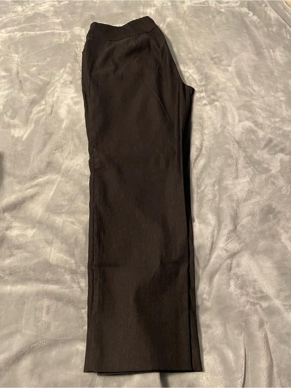 Tribal Charcoal Gray Women's Straight-Leg Pants